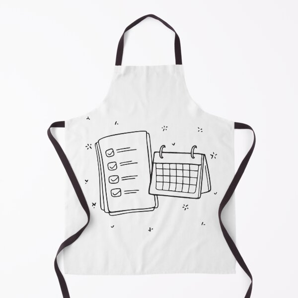Item preview, A task sheet pinned beside a calendar designed and sold by rasagamastore.