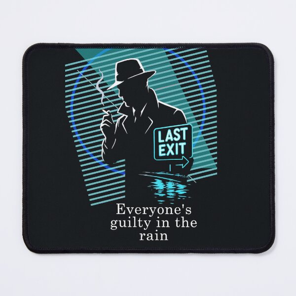 Item preview, Last Exit Noir — “Everyone’s Guilty in the Rain” designed and sold by Sanctum Icons.