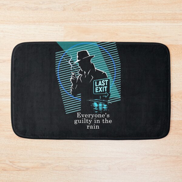 Item preview, Last Exit Noir — “Everyone’s Guilty in the Rain” designed and sold by Sanctum Icons.