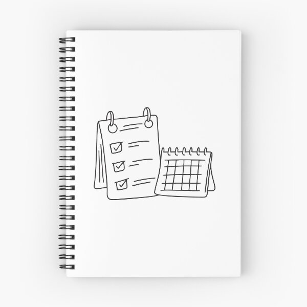 Item preview, A task sheet pinned beside a desk calendar designed and sold by rasagamastore.