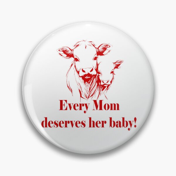 Item preview, Animal welfare - cow + baby designed and sold by MeerkatArt.