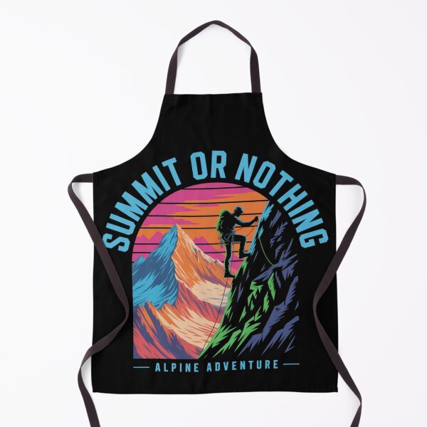 Item preview, Alpine adventure shirt summit or nothing designed and sold by DreamOnShirts.