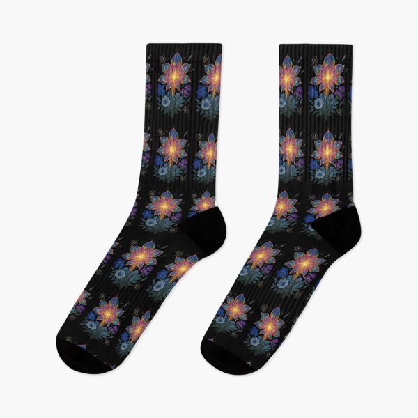 Item preview, The Woven Lightning Bloom designed and sold by BrushAndBreathe.