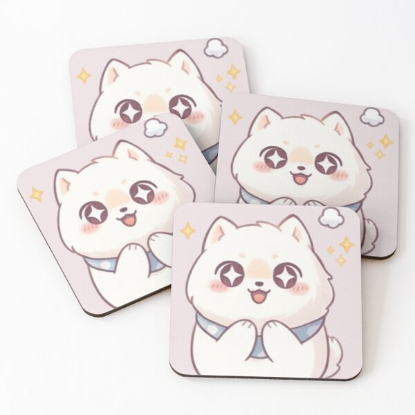 Item preview, Cute Samoyed Puppy with Sparkling Eye designed and sold by EternalWz.