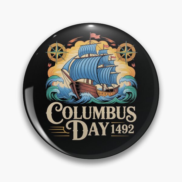 Item preview, Columbus day 1492 designed and sold by DreamOnShirts.