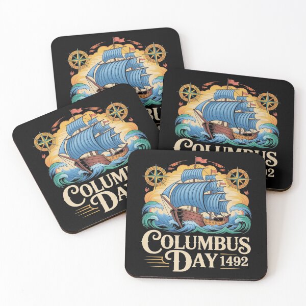 Item preview, Columbus day 1492 designed and sold by DreamOnShirts.