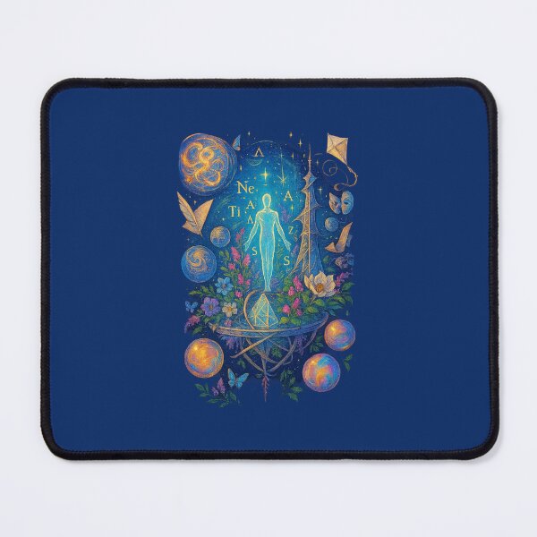 Item preview, The Mercurial Sage: Gyroscope of Starlit Thought designed and sold by BrushAndBreathe.
