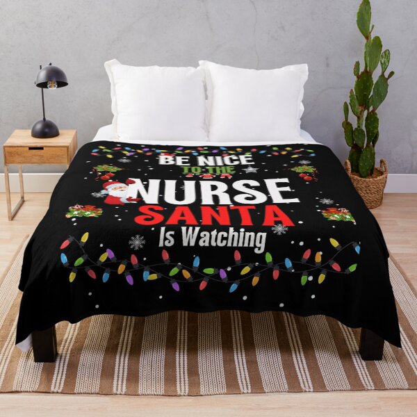 Item preview, To Santa Be Retro Nurse Nurse The Christmas Watching Nice Vintage Classic is designed and sold by FrankyTepper.