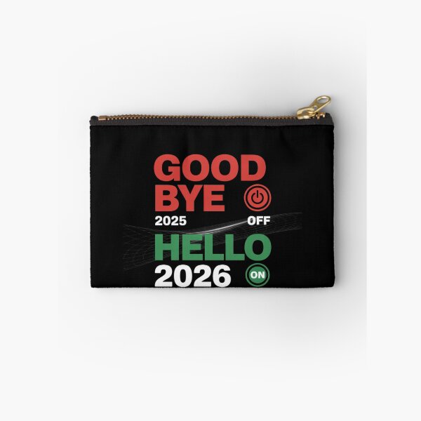 Item preview, Happy New Year 2026 Goodbye 2025 Hello 2026  designed and sold by MonsterBuddiess.