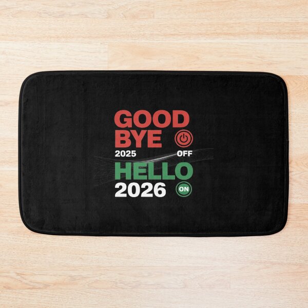 Item preview, Happy New Year 2026 Goodbye 2025 Hello 2026  designed and sold by MonsterBuddiess.
