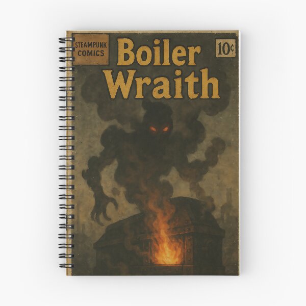 Item preview, Steampunk Horror: Boiler Wraith designed and sold by bapupa.