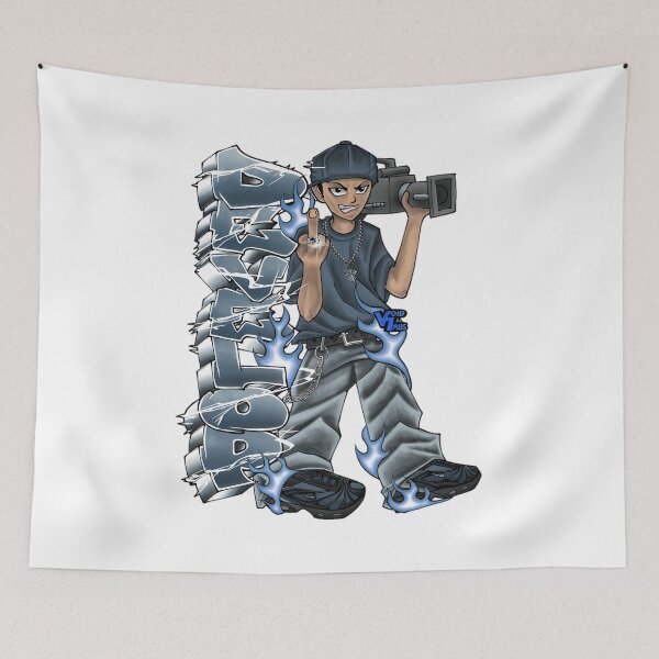 Item preview, Graffiti Flame Videographer designed and sold by CVAartistStore.