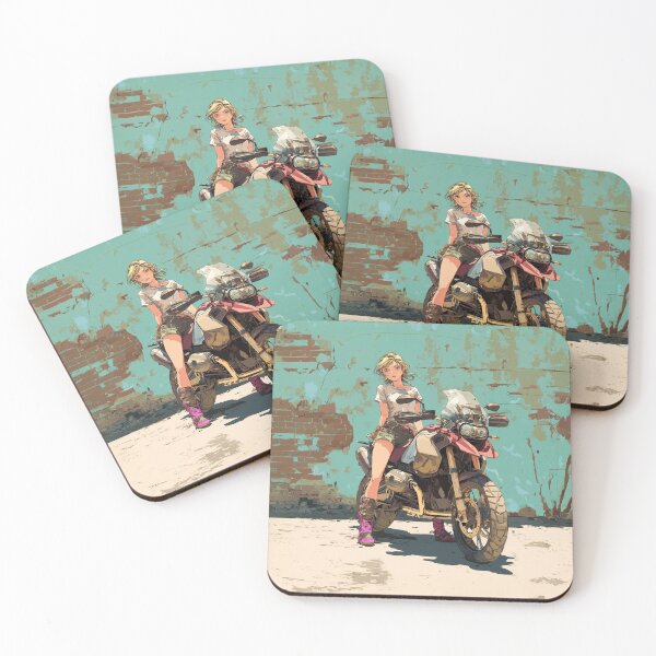 Item preview, Desert Queen – Adventure Rider Anime Art designed and sold by MotoBites.