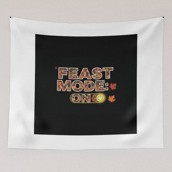 Item preview, ? Feast Mode ON Thanksgiving Shirt | Funny Turkey Day Graphic Tee for 2025 designed and sold by Gurjeetpixelart.