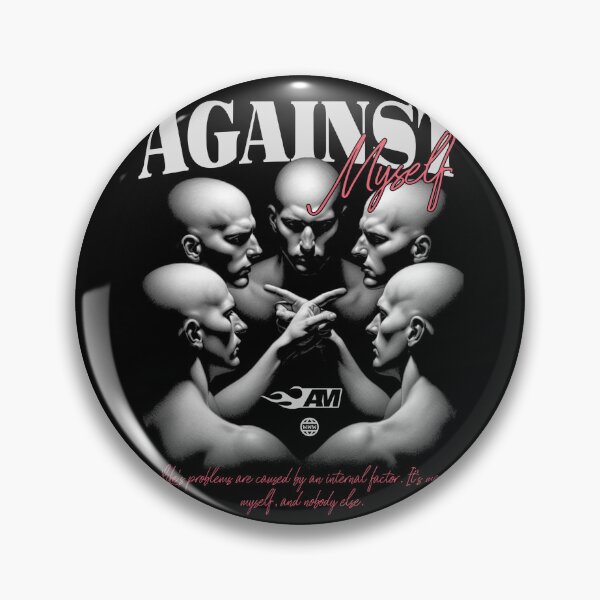 Item preview, Against Myself – Inner Conflict designed and sold by pixorygraphix.