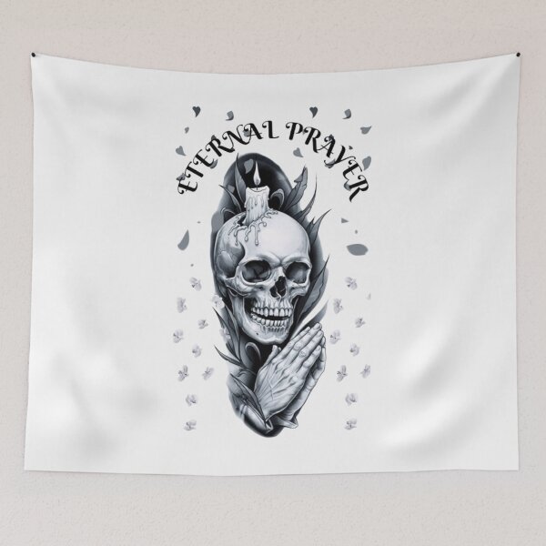 Item preview, Skull Candle Prayer Gothic - Eternal Prayer designed and sold by MeroMeroS.