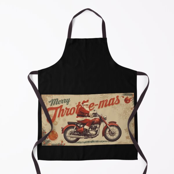 Item preview, Vintage Santa on Motorcycle- Christmas Gift for Bikers designed and sold by MiloOfficial.