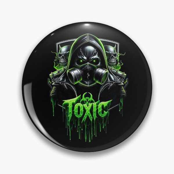Item preview, Toxic Gas Mask Skull Dark Cyberpunk Horror Art designed and sold by DeimosArtIntl.