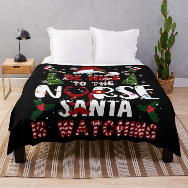 Item preview, Christmas Nice Santa Nurse Retro is Nurse Vintage The To Classic Watching Be designed and sold by FrankyTepper.