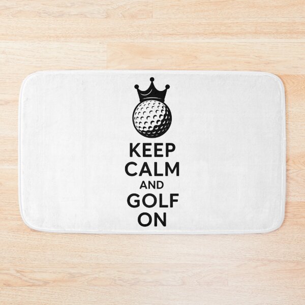Item preview, Keep Calm and Golf On Funny Golf Player Design designed and sold by LuminOrb.