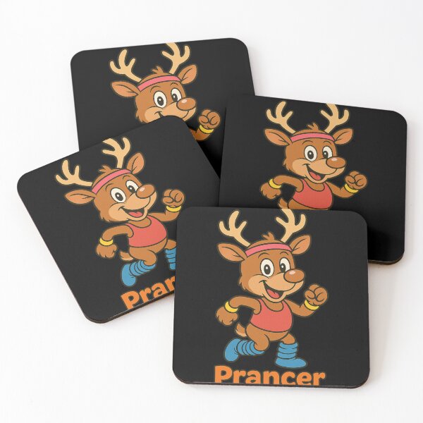 Item preview, Prancer the energetic reindeer designed and sold by halibutgoatramb.