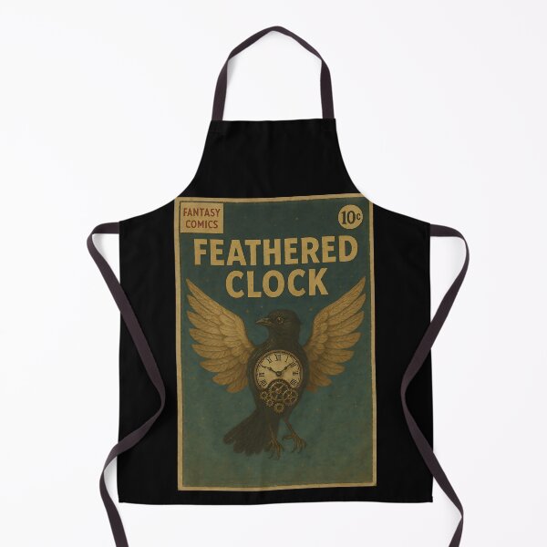 Item preview, Surrealistic Fantasy: Feathered Clock designed and sold by bapupa.