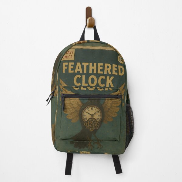 Item preview, Surrealistic Fantasy: Feathered Clock designed and sold by bapupa.