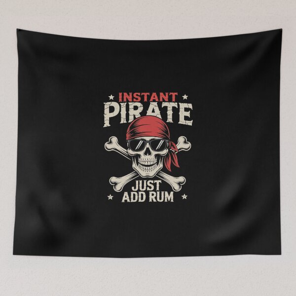 Item preview, Drinking Rum Pirate  designed and sold by ChristopStano.