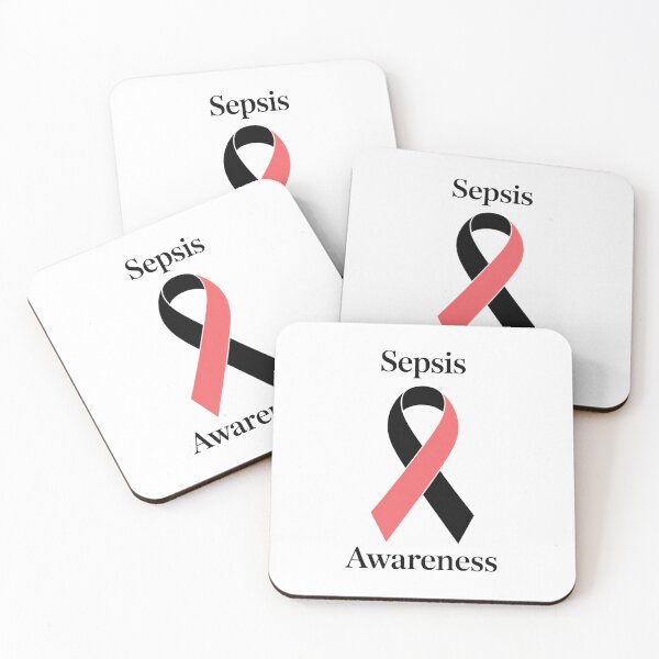 Item preview, Sepsis Awareness Design with Red Ribbon designed and sold by Gogetgiggles.