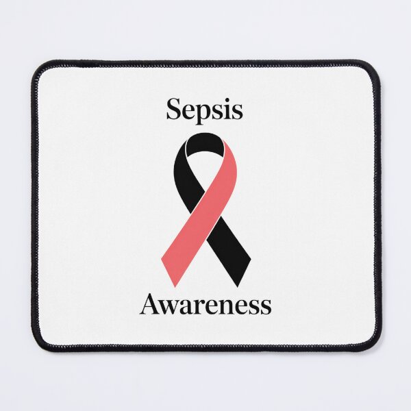 Item preview, Sepsis Awareness Design with Red Ribbon designed and sold by Gogetgiggles.