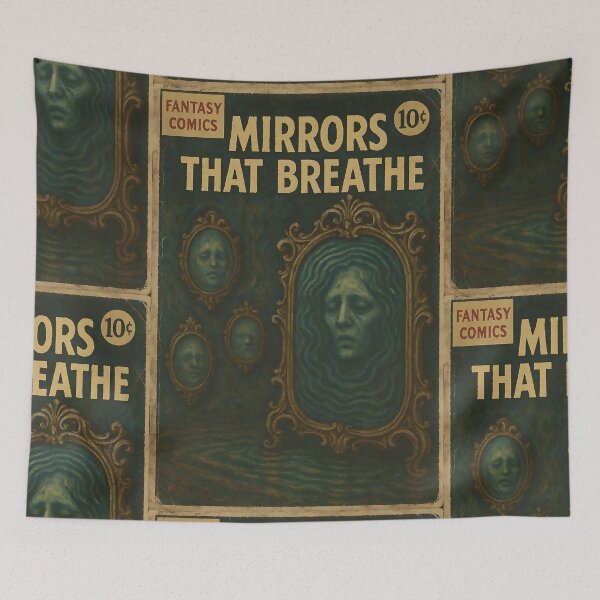 Item preview, Surrealistic Fantasy: Mirrors That Breathe designed and sold by bapupa.