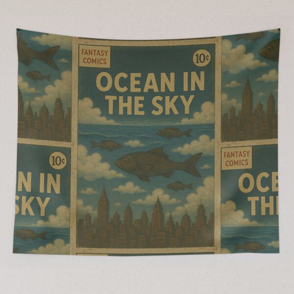 Item preview, Surrealistic Fantasy: Ocean in the Sky designed and sold by bapupa.