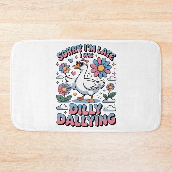 Item preview, Retro Classic Saying I'm Late Funny I Dilly Dallying Sorry Vintage Was designed and sold by PEDDAKAPRADEEP.