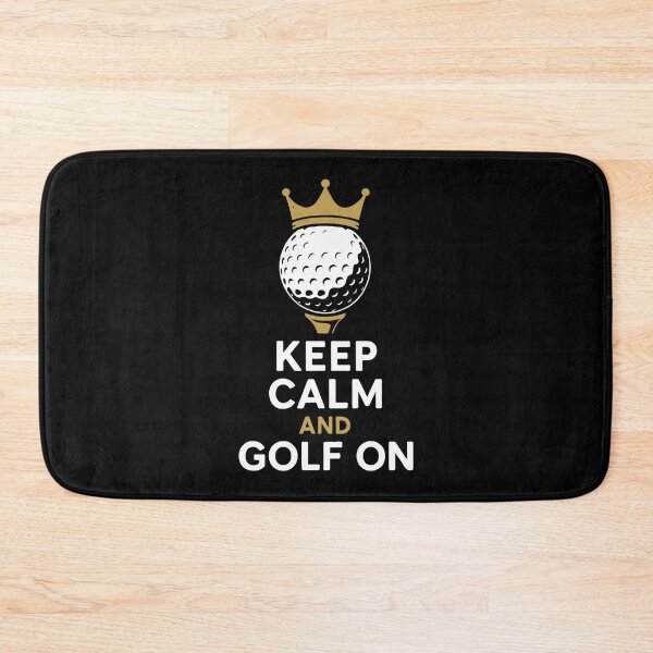 Item preview, Keep Calm And Golf On Funny Golf Design designed and sold by LuminOrb.