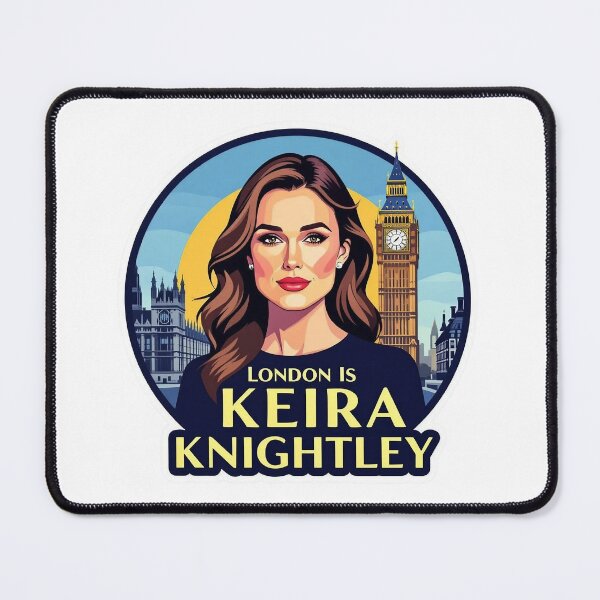 Item preview, London is Keira Knightley designed and sold by JackFreestone.