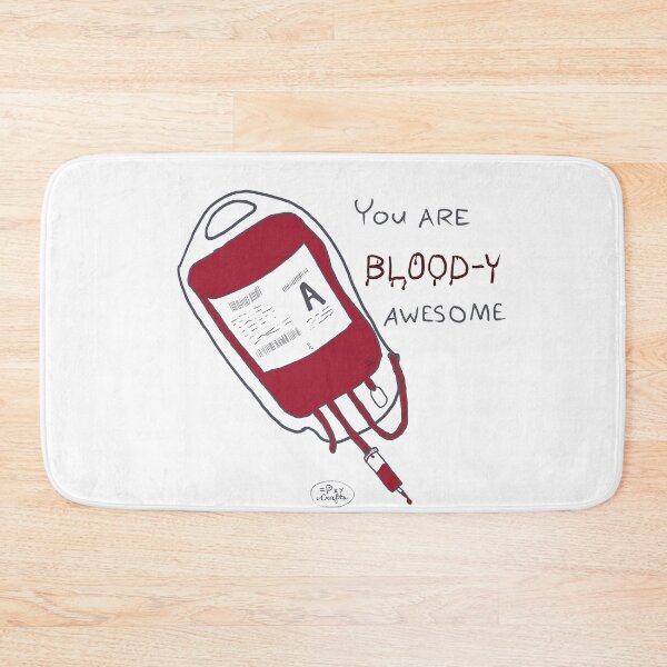 Item preview, You are blood-y awesome - punny encouragements designed and sold by Pxycrafts.