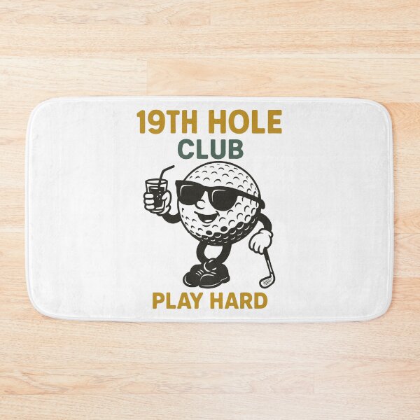 Item preview, Funny Golf Design 19th Hole Club Play Hard designed and sold by LuminOrb.
