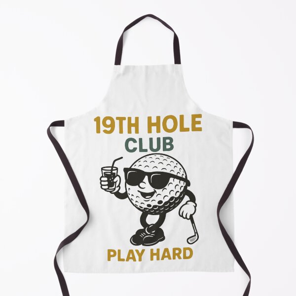 Item preview, Funny Golf Design 19th Hole Club Play Hard designed and sold by LuminOrb.
