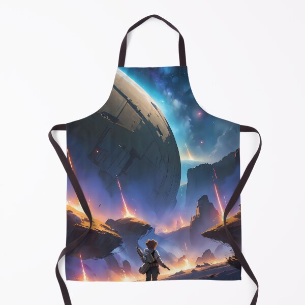 Item preview, Warrior Epic Space Saga Futuristic Adventure Across Cosmos designed and sold by ART ATTACK ZONE.