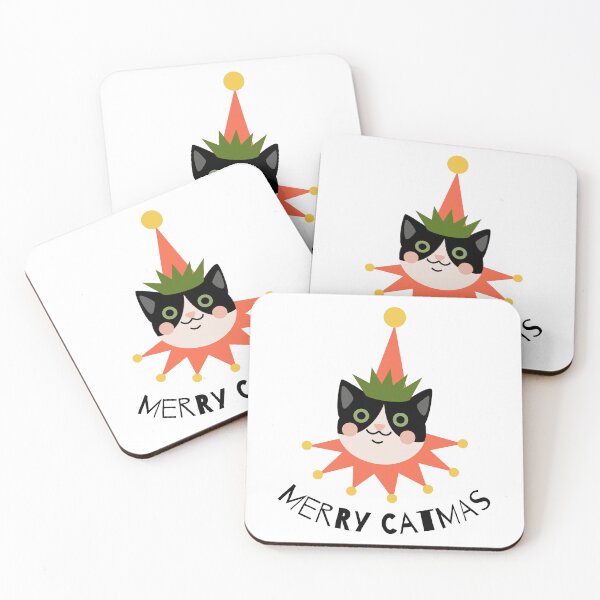 Item preview, Merry Catmas #6 | Black designed and sold by annemyne.