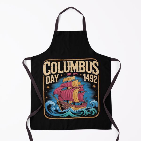 Item preview, Columbus day 1492 shirt designed and sold by DreamOnShirts.