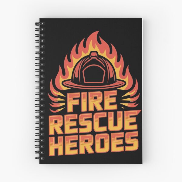 Item preview, Fire rescue heroes shirt designed and sold by DreamOnShirts.