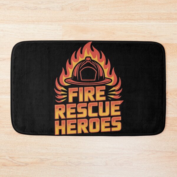 Item preview, Fire rescue heroes shirt designed and sold by DreamOnShirts.