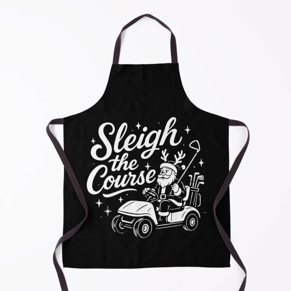 Item preview, Sleigh The Course Funny Golf Holiday Santa designed and sold by LuminOrb.