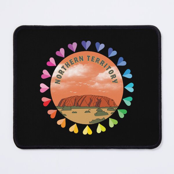 Item preview, NorthernTerritory, Love, Hearts, Ayers Rock, Uluru designed and sold by AASparksDesigns.