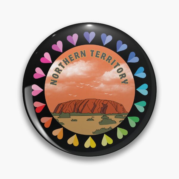 Item preview, NorthernTerritory, Love, Hearts, Ayers Rock, Uluru  designed and sold by AASparksDesigns.