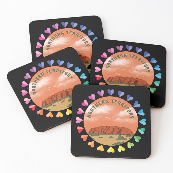 Item preview, NorthernTerritory, Love, Hearts, Ayers Rock, Uluru  designed and sold by AASparksDesigns.