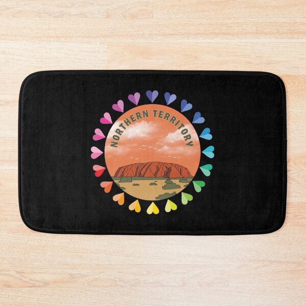 Item preview, NorthernTerritory, Love, Hearts, Ayers Rock, Uluru  designed and sold by AASparksDesigns.