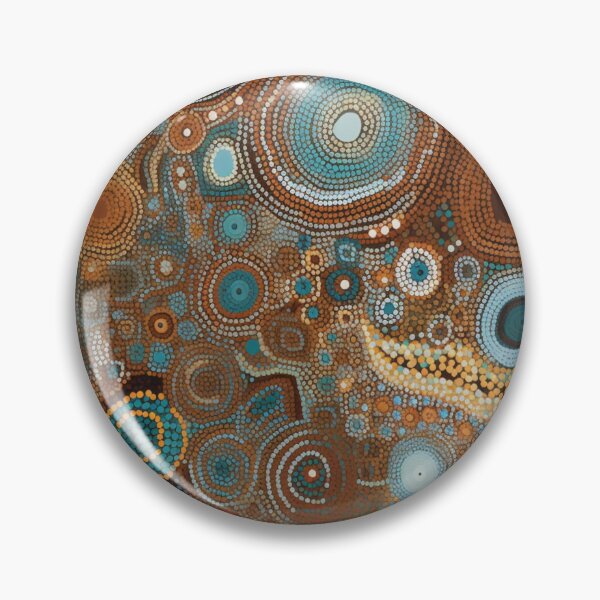 Item preview, Aboriginal Inspired Dot Art - Reservoirs designed and sold by GrinGalore.