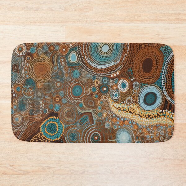 Item preview, Aboriginal Inspired Dot Art - Reservoirs designed and sold by GrinGalore.
